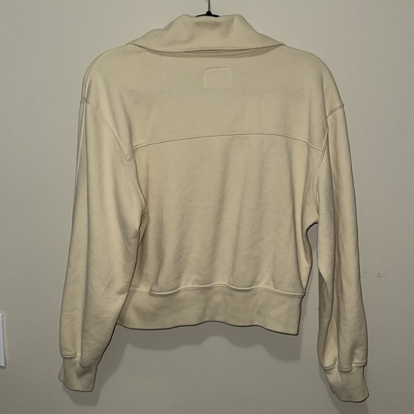 Abercrombie & Fitch Soft Collection Collared Sweater Yellow Size S - Picture 4 of 6